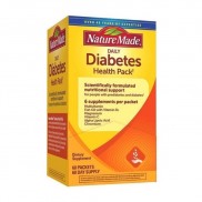 [Date2022]Thực phẩm chức năng Điều Hòa Tiểu Đường Nature Made Diabetes Health Pack 60 Gói